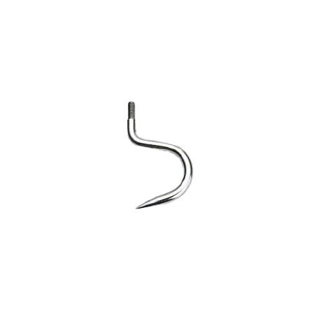 Curved hook for AISI 304 stainless steel hook.