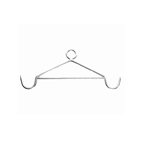 PIG HANGER AVEC ANNEAU FIXE EN ACIER INOXYDABLE