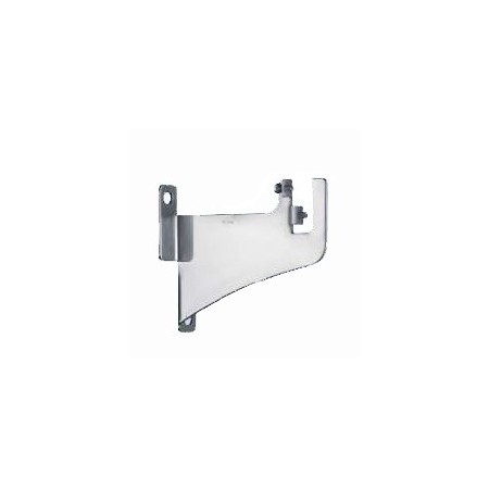 Shelf support for flat bar, AISI 304 stainless steel.