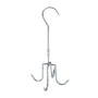 Swivel hook with 4 hangers, for poultry, stainless steel AISI 304 (2 options to choose from).