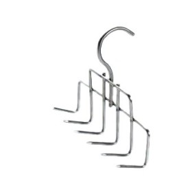 Hook for hanging bacon with 6 sockets, 4x160, AISI 304 stainless steel.