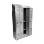 Locker with 1 or 2 doors to choose from, 210mm wide