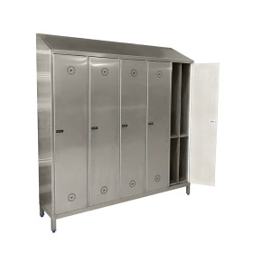 Double locker room locker 2 or 4 doors of 355mm