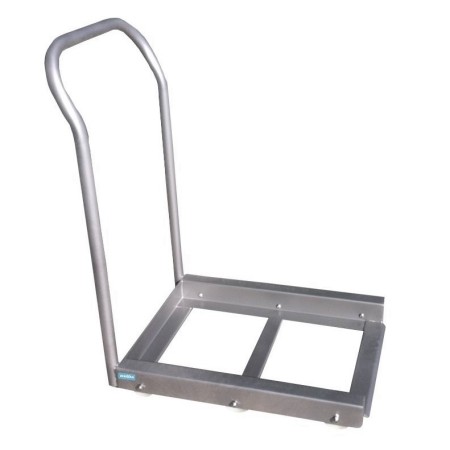 Stainless steel trolley for boxes trolley for boxes