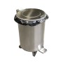 CONTENEDOR DESECHOS RODO INOX