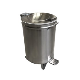 Round waste container