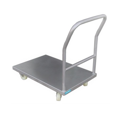 TROLLEY WITH STAINLESS STEEL RAIL