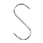 Standard hook, 2 prongs. wide variety of sizes to choose from, AISI 304 stainless steel.