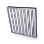 Filter for industrial extractor hood, 490x490x50h stainless.