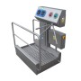 Automatic hand and foot disinfection mandatory passage, 1200x800x1100h, stainless steel AISI 304.