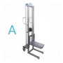 Manual or electric lift with battery, 1060x565x2050h