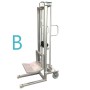 Manual or electric lift with battery, 1060x565x2050h