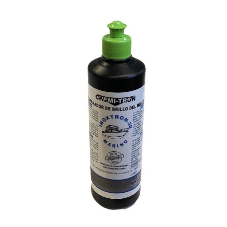 Liquide de polissage pour acier inoxydable AISI 316 INOX-TRON 30 marino 600gr. (Spécial pour les navires).