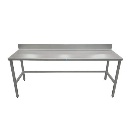 Table murale, (12 dimensions) x850h, acier inoxydable AISI 304.