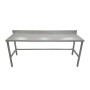 Mesa de pared, (12 dimensiones) x850h, acero inoxidable AISI 304.