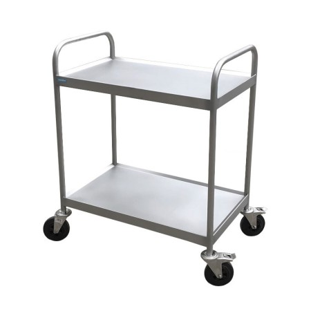 REINFORCED STAINLESS STEEL SERVICE AND MAINTENANCE TROLLEY