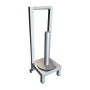 DISPENSADOR DE FILM VERTICAL CON PIES INOX