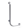 Wall-mounted grab bar for bathtub, 380x780h, stainless steel AISI 304.