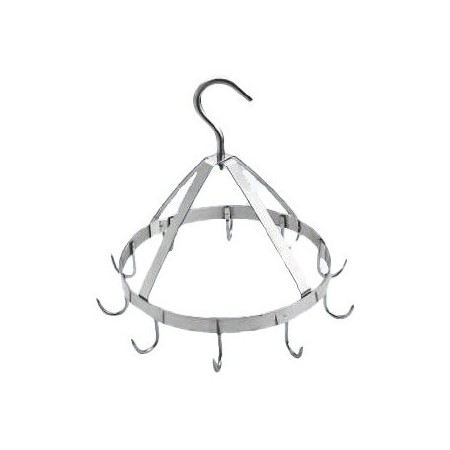 ROTATING CRUISER WITH 10 STAINLESS STEEL HOOKS