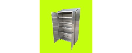 STAINLESS STEEL cupboards